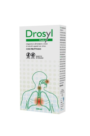 Drosyl Fluido Integratore Per Il Benessere Delle Vie Respiratorie Soluzione Orale 200ml