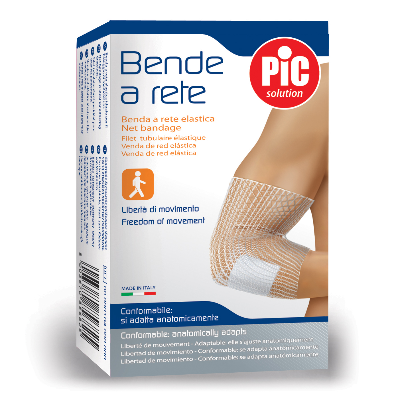 Benda a rete tubolare pic calibro 1 polso/caviglia 3m