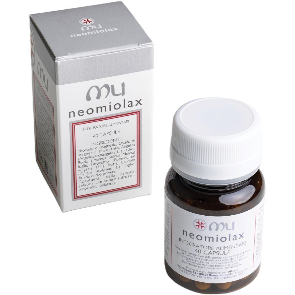 Neomiolax Integratore Per La Stitichezza 40 Capsule