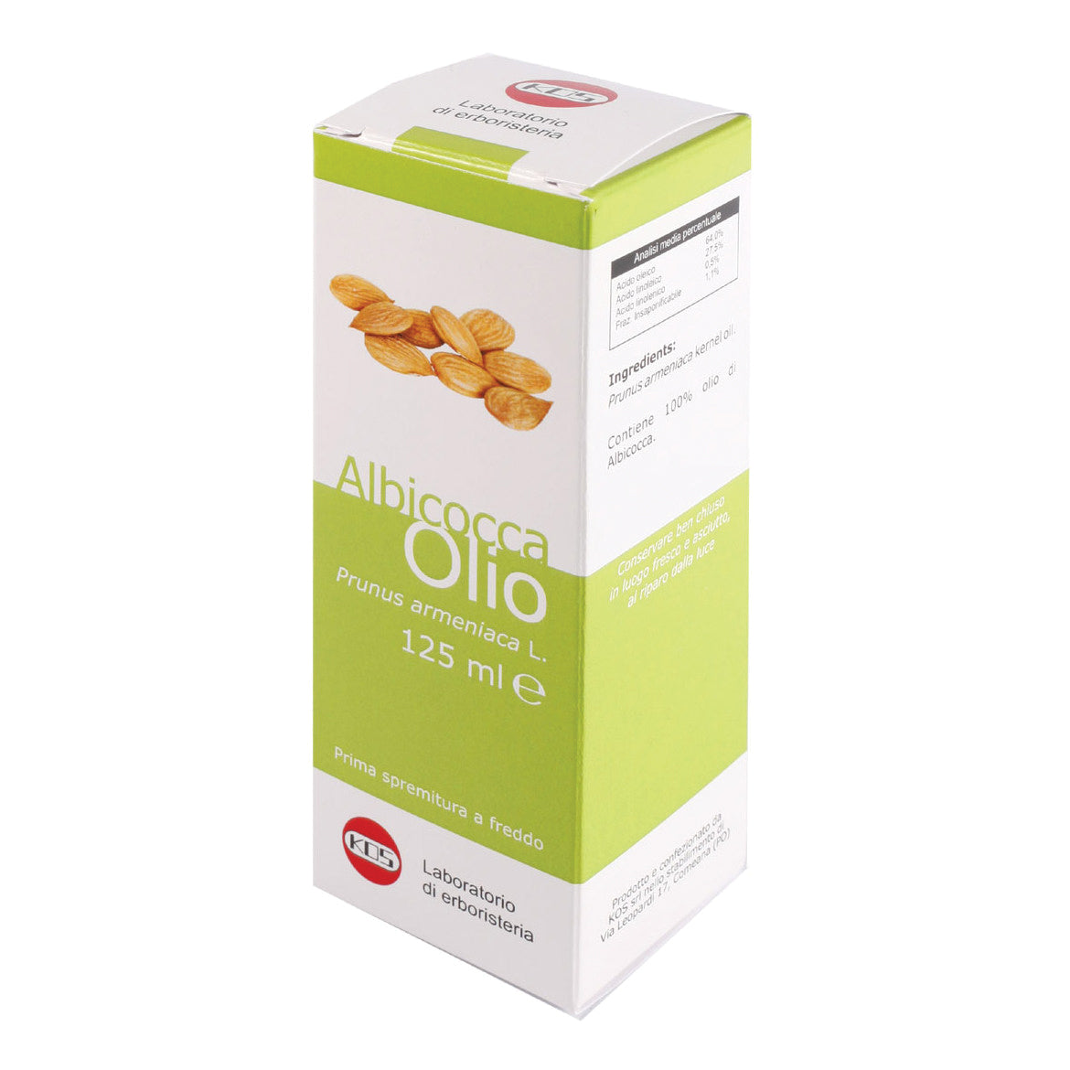 Olio Di Albicocca 125ml