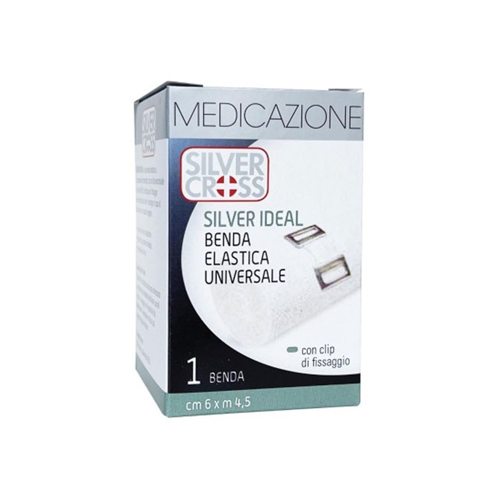 Silver Cross Silver Ideal Benda Elastica Universale Misura cm 6 X 4,5 m 1 Pezzo