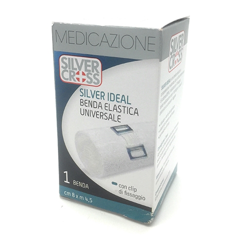 Silver Cross Silver Ideal Benda Elastica Universale Misura cm 8 X 4,5 m 1 Pezzo