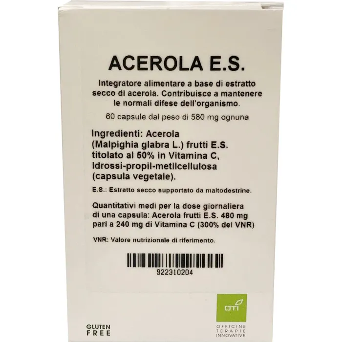 ACEROLA ES 60CPS — confronto prezzi