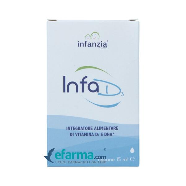 InfaD 3 Gocce Integratore di Vitamina D 15 ml