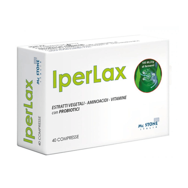 IperLax Integratore per la Funzionalità Intestinale - 40 Compresse
