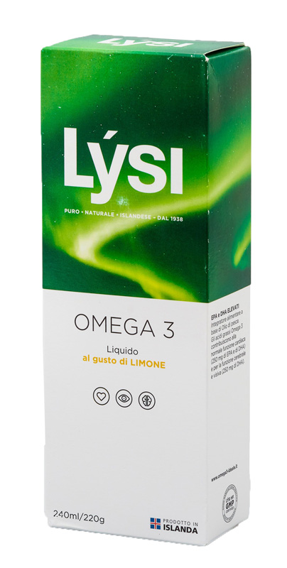 Lysi omega3 liquido limone 240 ml — confronto prezzi