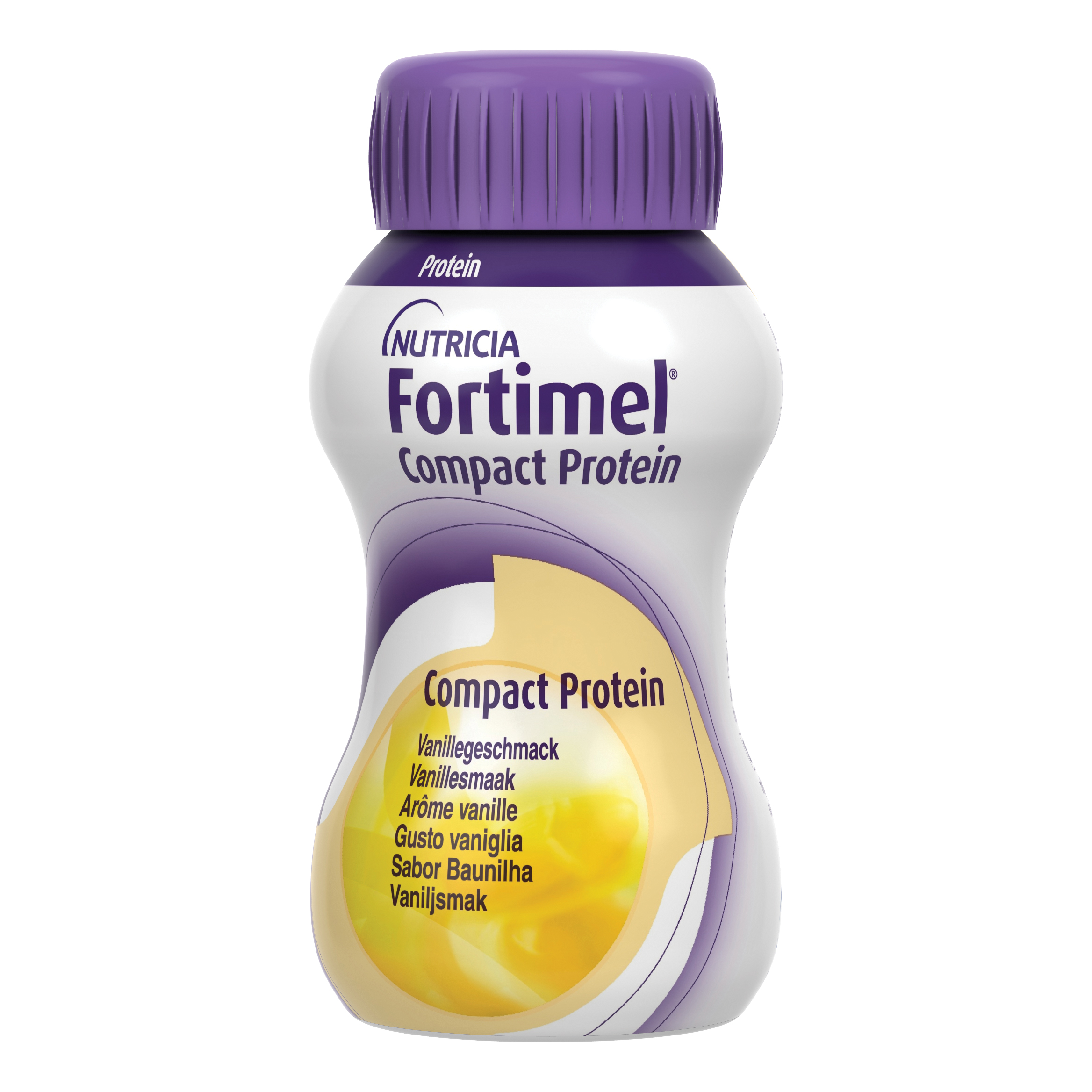 Fortimel compact protein vaniglia 4 x 125 ml