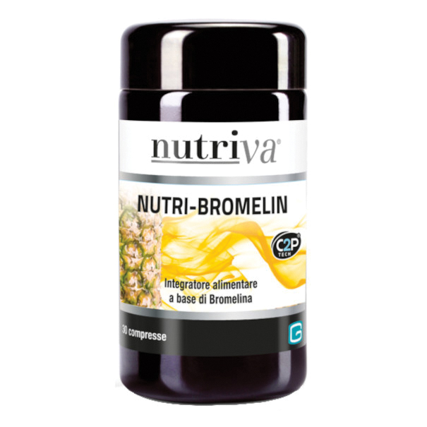 Nutriva nutri bromelin 30 compresse