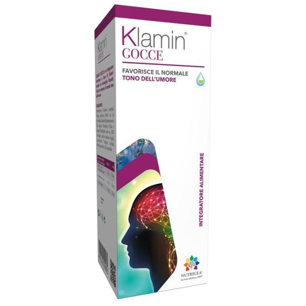 Klamin Gocce 50ml Integratore Alimentare per Umore e Benessere Mentale