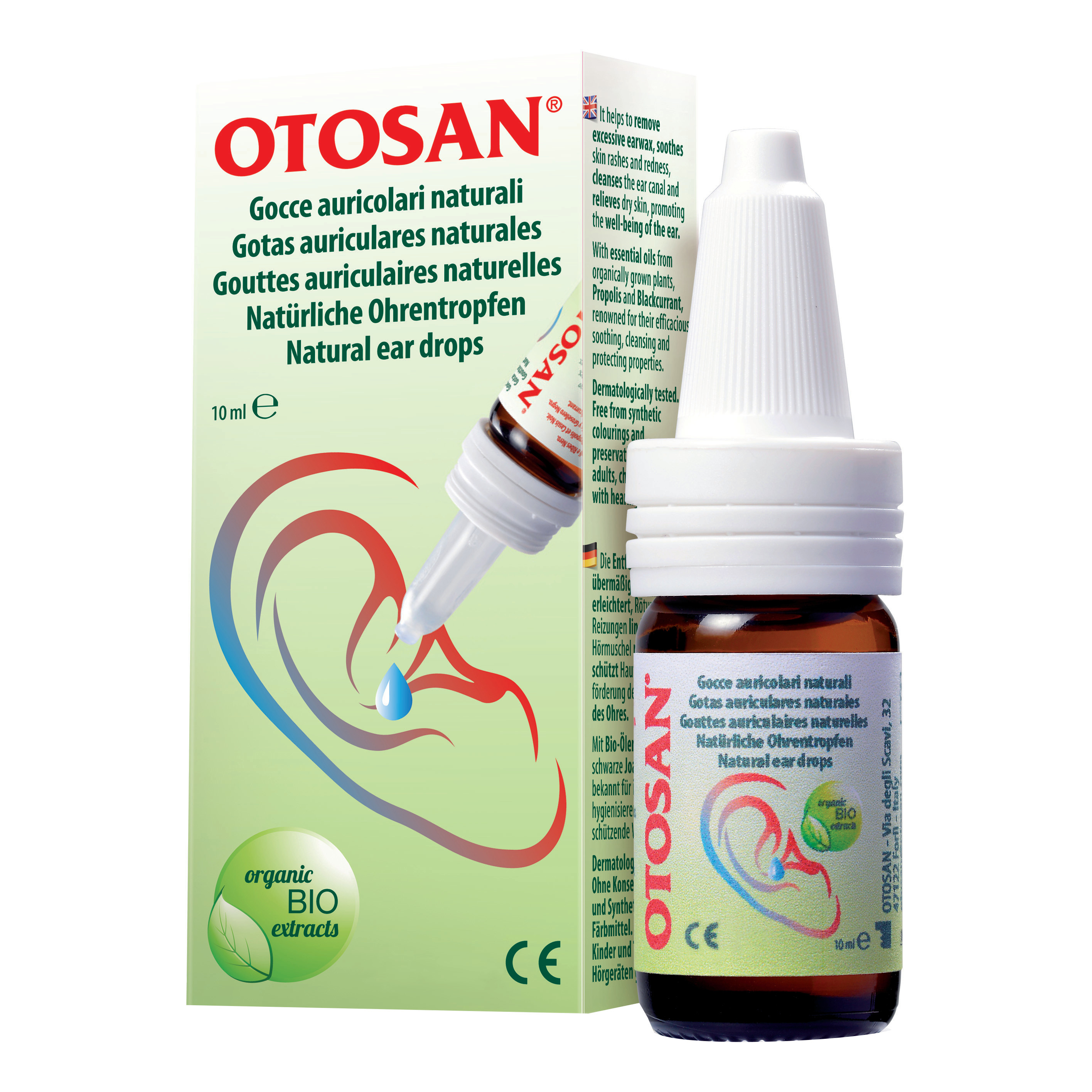 Otosan gocce auricolari naturali 10 ml
