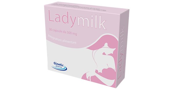 Ladymilk 30 Capsule 500mg