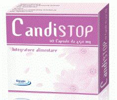Candistop integratore alimentare per apparato uro genitale 10cps confezione 4,5 g