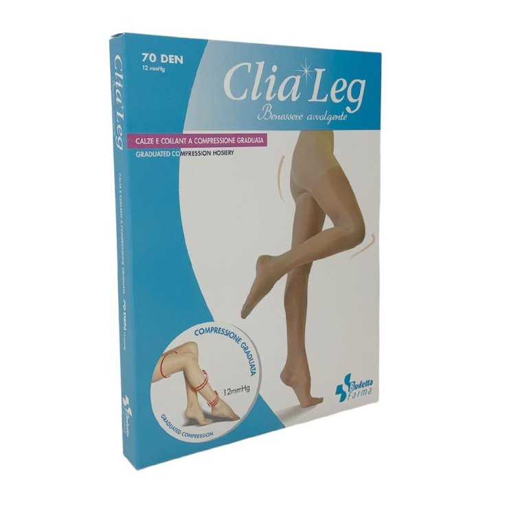 Collant clialeg 70 denari colore clear taglia 3