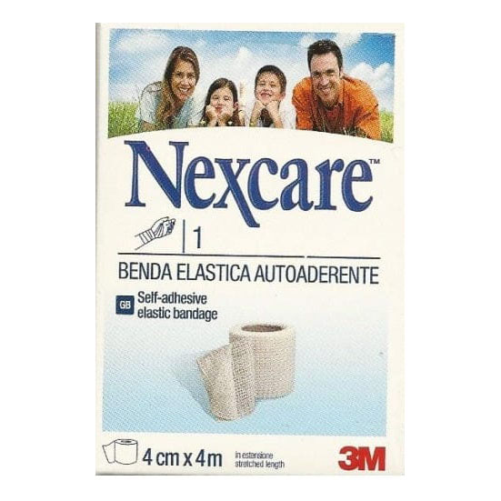 Benda elastica autoadesiva nexcare cm4x4mt
