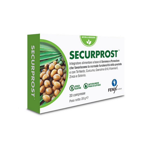 Fenix Pharma Securprost Integratore Prostata 20 Compresse