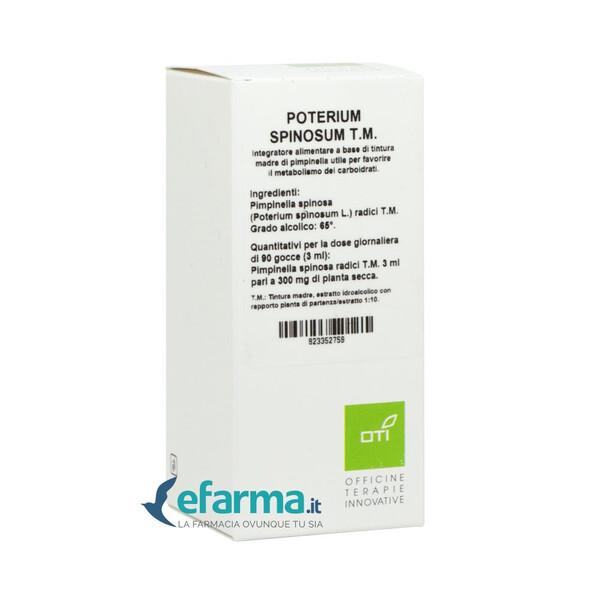 Oti Poterium Spinosum Tintura Madre Per Metabolismo Carboidrati Gocce 100 ml
