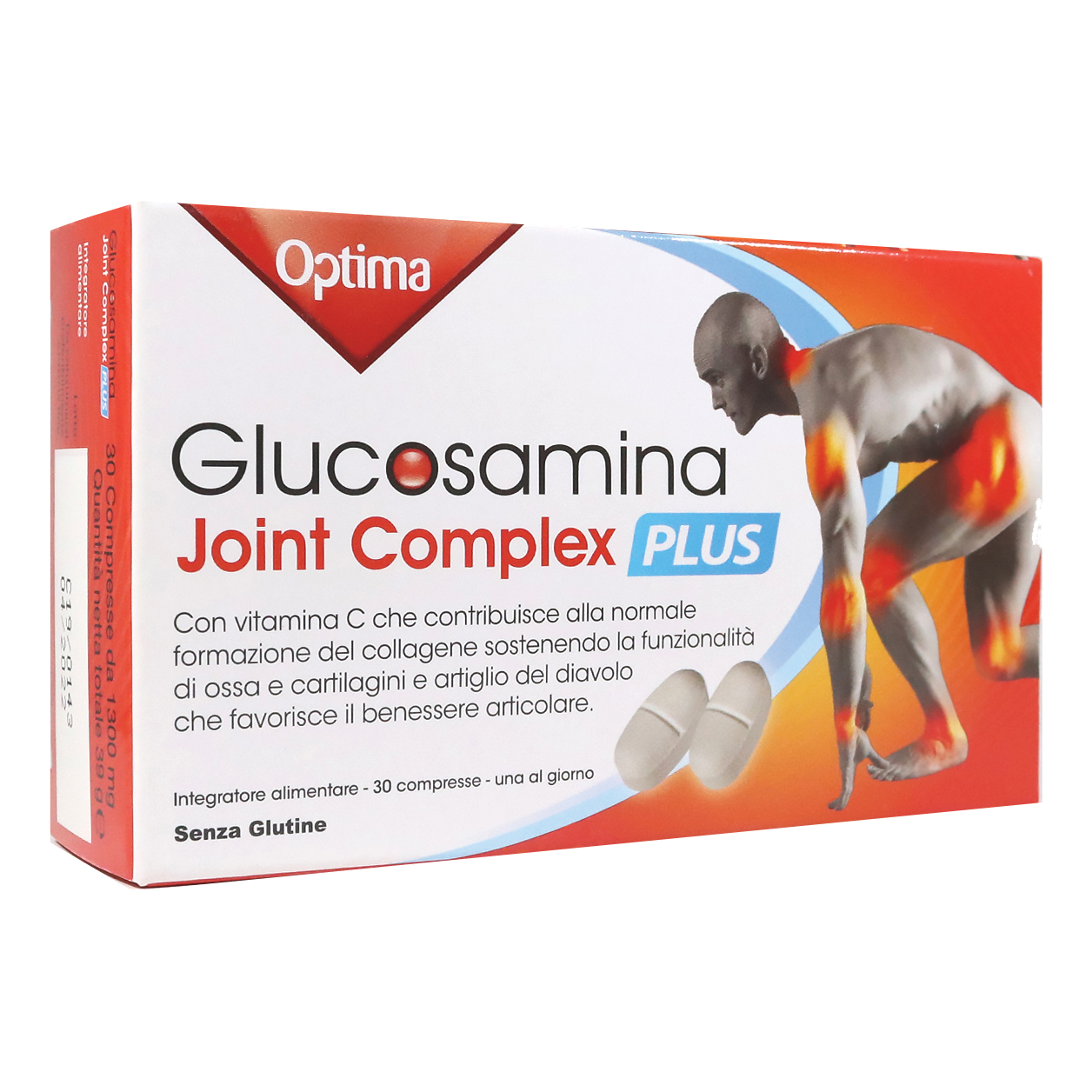 Glucosamina joint complex plus con vitamina c 30 compresse — confronto prezzi