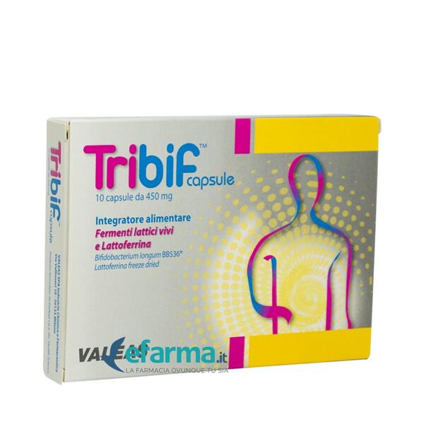 Tribif Capsule Integratore Fermenti Lattici Vivi Adulti 10 Capsule
