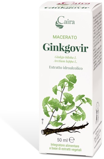 Caira Laboratorio Erboristico Caira Ginkgovir Macerato Idroalcolico Gocce 50 Ml
