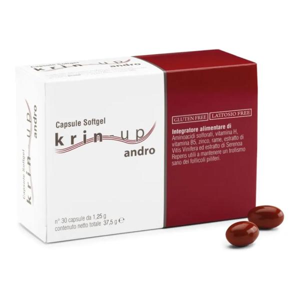 Krin Up Andro Integratore Anticaduta Capelli 30 Capsule