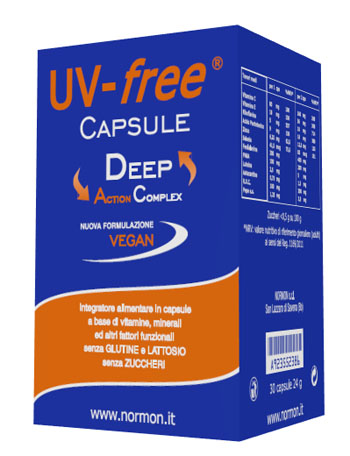 NORMON UV FREE DEEP ACT.30CPS S/