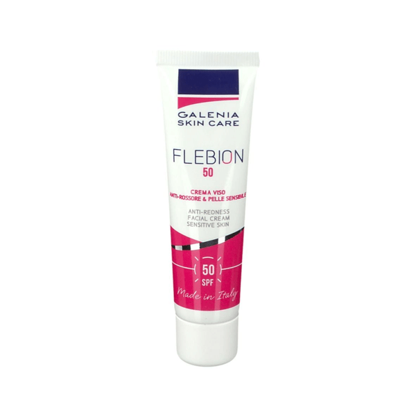 Flebion 50 Crema Spf 50 Anti-Couperose con Protezione Solare Viso 30 ml