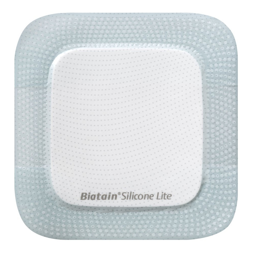 Medicazione biatain in schiuma di poliuretano con bordo adesivo in silicone lite 10x10 cm 10 pezzi — confronto prezzi