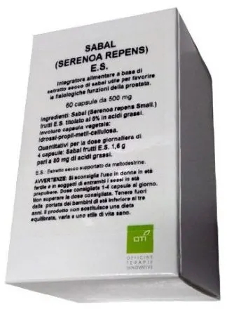 Sabal Serenoa Repens E.s. Integratore Per La Prostata 60 Capsule