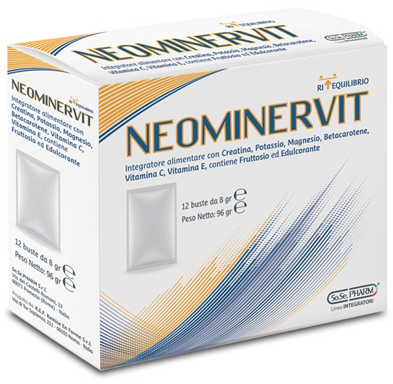 Neominervit Integratore Di Vitamine E Minerali 12 Bustine