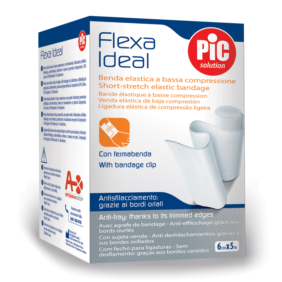 Benda elastica pic ideal b cm20x5m