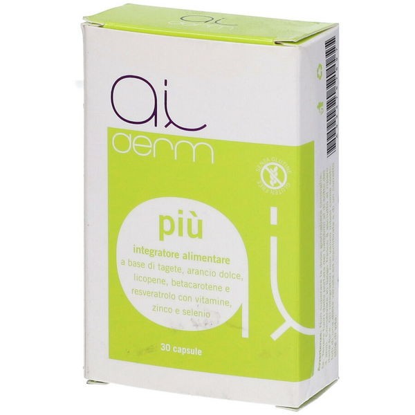 Aiderm Più Integratore Per Il Sistema Immunitario E Per Contrastare La Stanchezza 30 Capsule — confronto prezzi