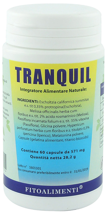 Tranquil Integratore Per Sonno E Rilassamento 60 Capsule