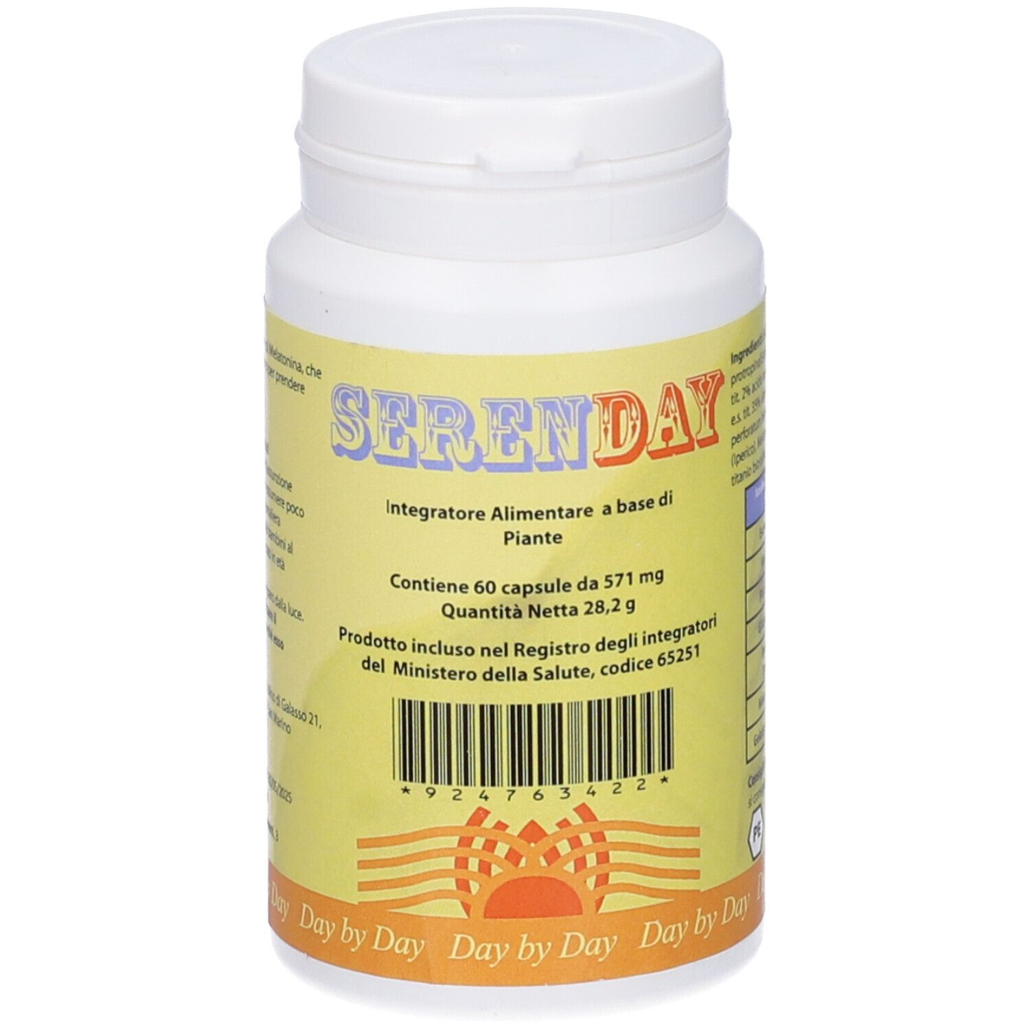 Serenday 60 Capsule - Integratore Alimentare in Capsule per Benessere, Umore e Rilassamento — confronto prezzi