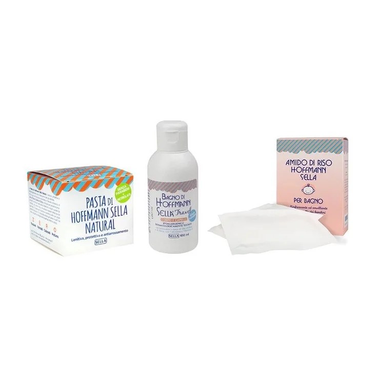 Hoffman Pochette Cura Bambino Pasta Protettiva 75ml + Bagno Corpo Capelli 300ml + Peluche — confronto prezzi