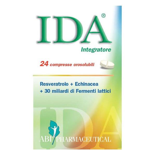 Ida Integratore di Fermenti Lattici 24 Compresse Orosolubili