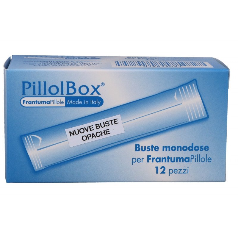Pillolbox Bustina Monodose per Frantumapillole 12 Pezzi 30x110 mm - Pillolbox