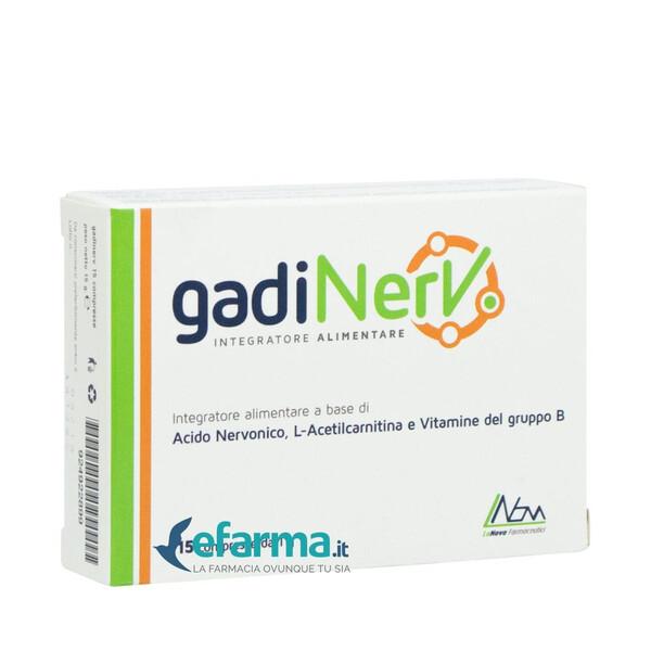 Gadinerv Integratore Sistema Nervoso 15 Compresse — confronto prezzi
