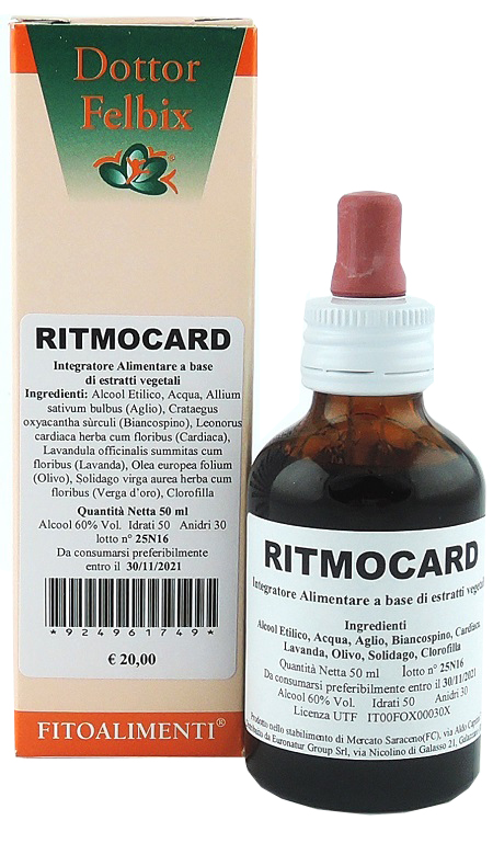 Ritmocard gocce 50 ml — confronto prezzi