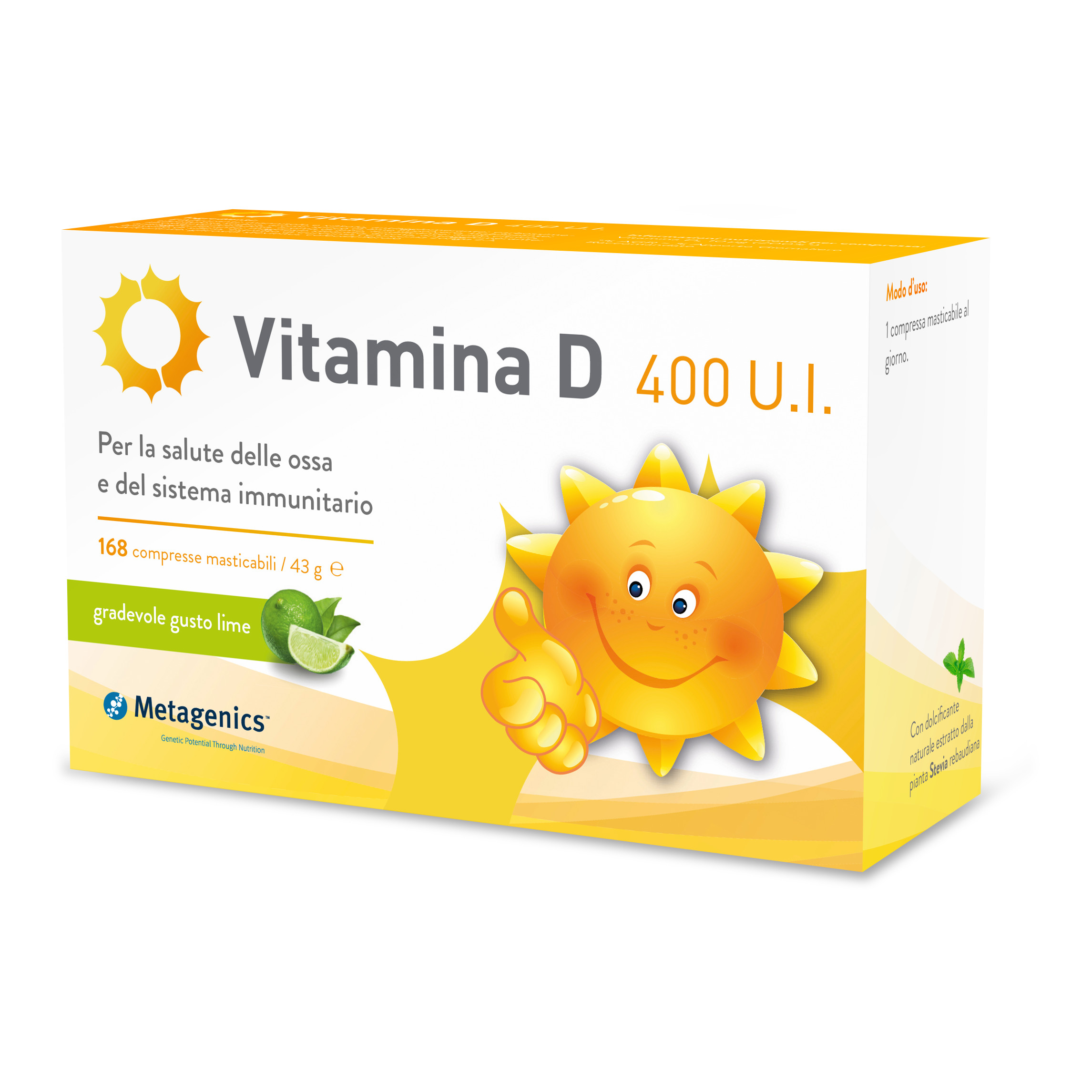 Vitamina d 400 ui 168 compresse