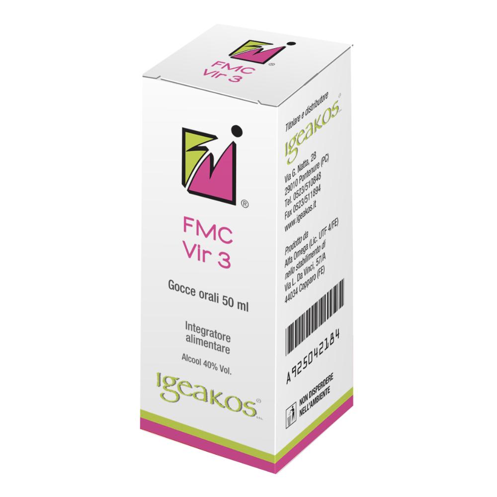 FMC Vir 3 Gocce Orali Integratore 50 ml