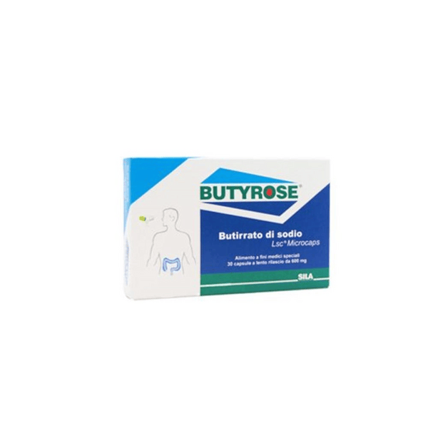 Butyrose Integratore di Butirrato di sodio Per L'intestino 30 Capsule — confronto prezzi