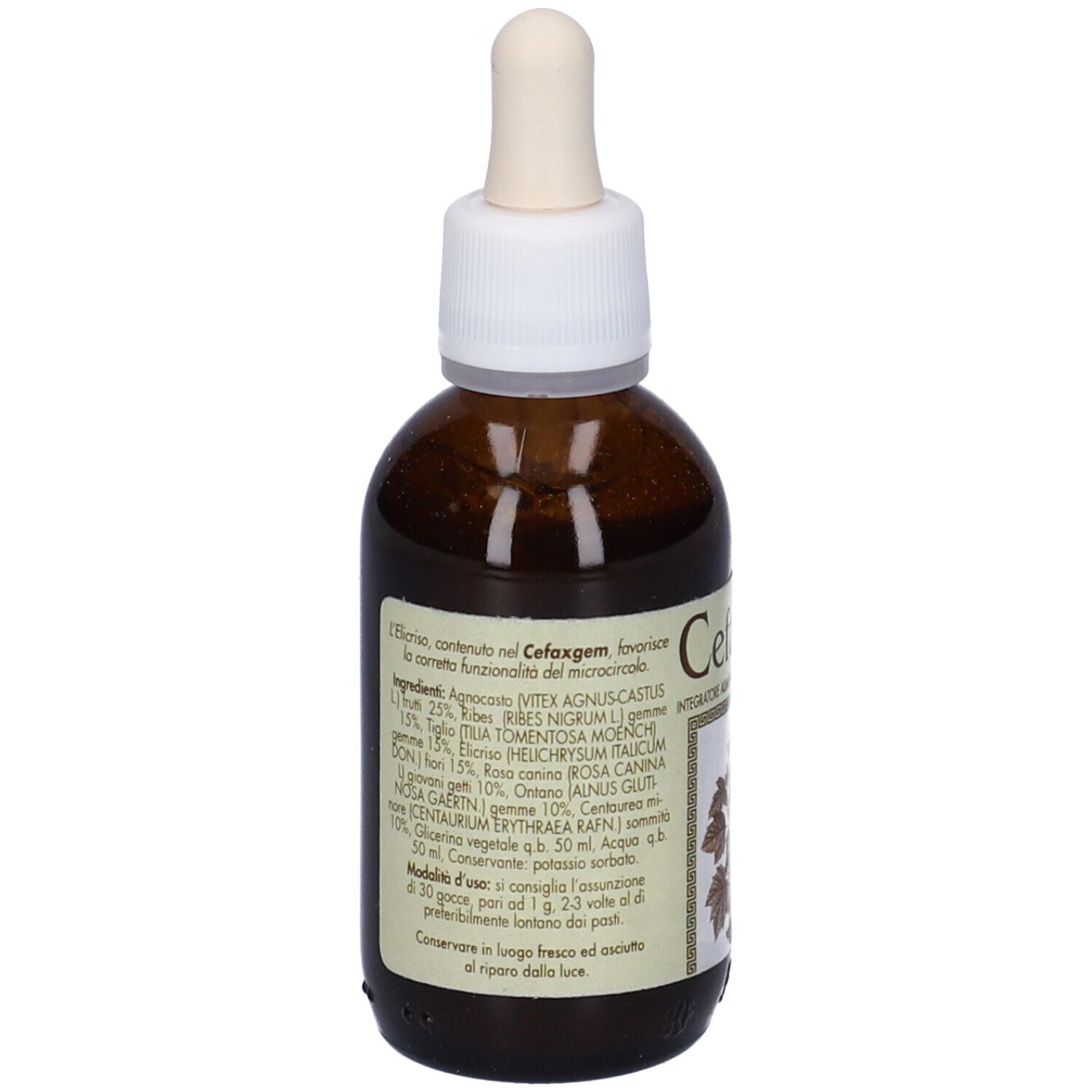 Cefaxgem - ECOL - 50 ml - Integratore alimentare naturale in gocce che dona sollievo da cefalee croniche