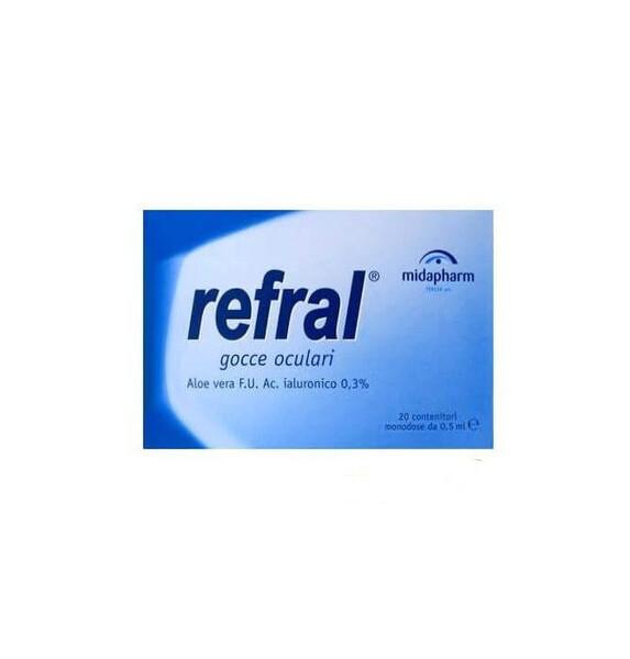Refral Gocce Oculari 20 Flaconcini Monodose Da 0,5ml — confronto prezzi