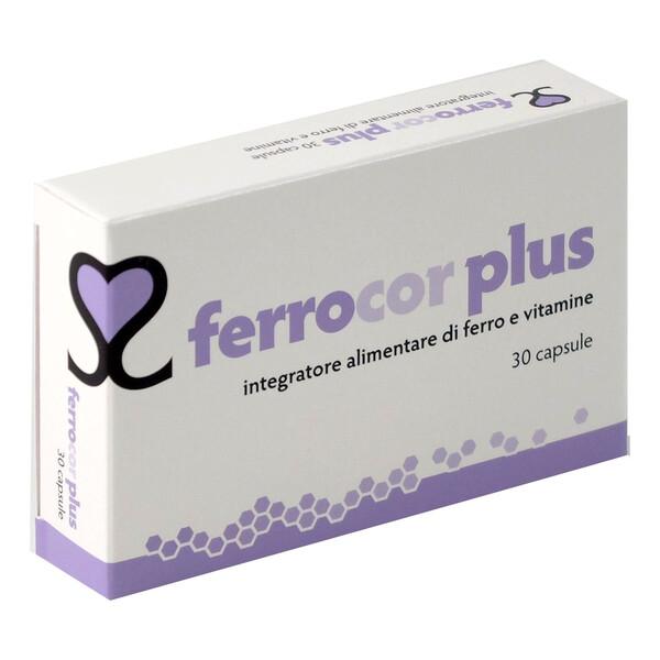Ferrocor Plus Integratore Ferro E Vitamine 30 Capsule — confronto prezzi