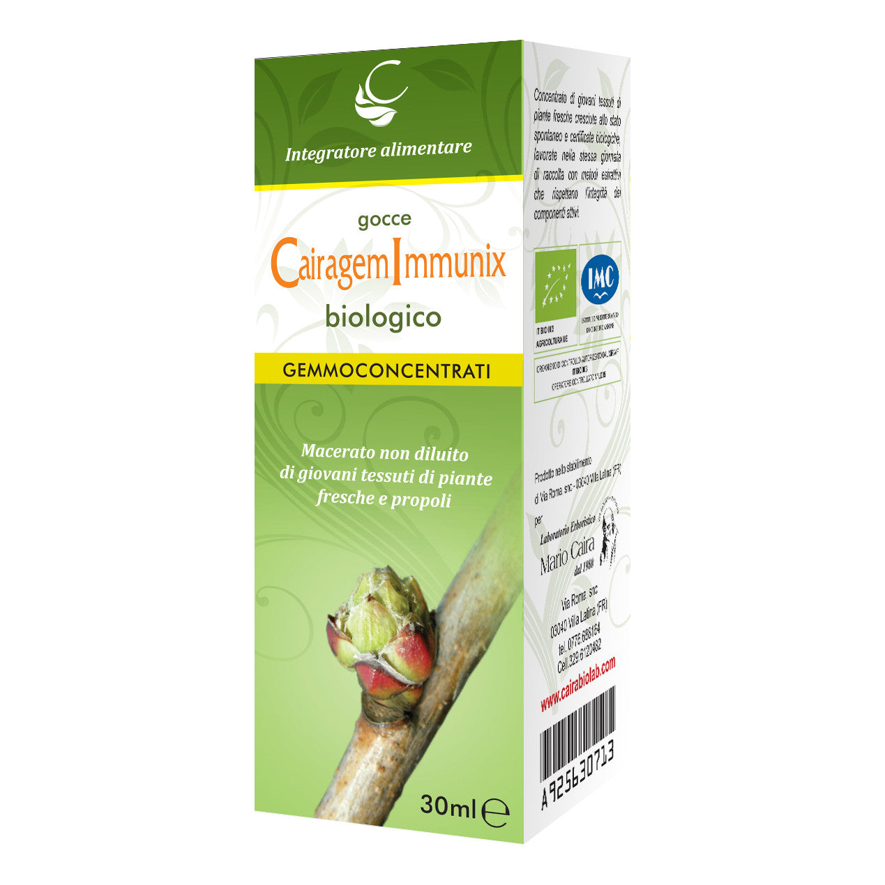 CAIRAGEM IMMUNIX Bio 30ml — confronto prezzi
