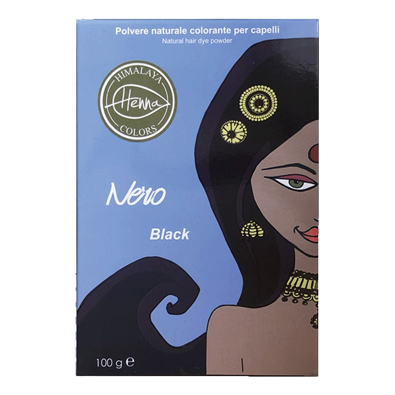 Himalaya Henné Nero | Tinta Naturale Vegetale Capelli | 100 g