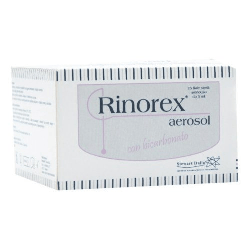 Rinorex Aerosol Con Bicarbonato Soluzione Salina Ipertonica 25 Fiale