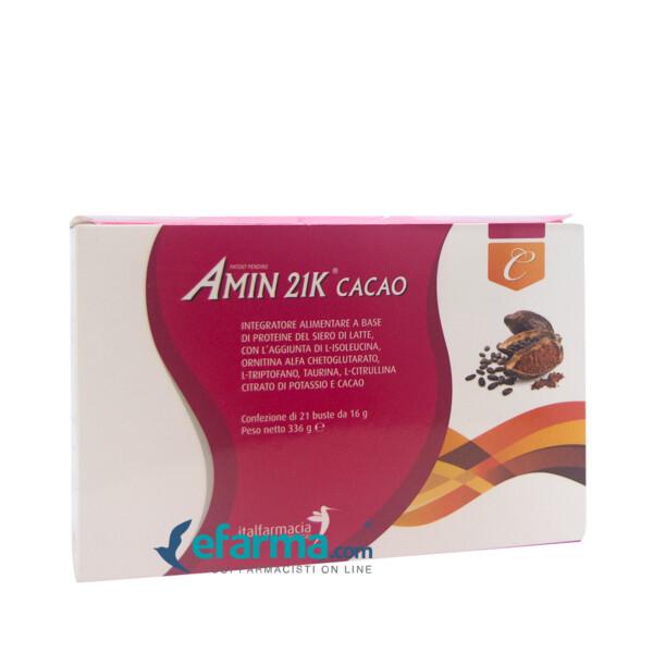 Amin 21K Integratore Gusto Cacao 21 Bustine — confronto prezzi