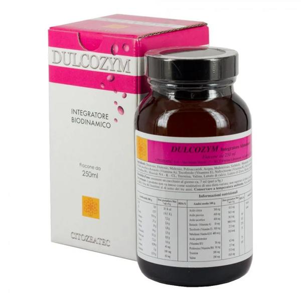 Dulcozym Integratore Alimentare con Vitamine e Enzimi Flacone Da 150 Ml