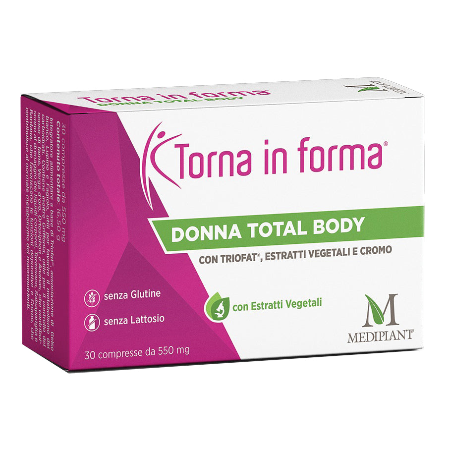 Torna in forma donna total body 30 compresse — confronto prezzi